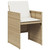 7 Piece Patio Dining Set with Cushions Beige Poly Rattan A949-3277677