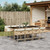 9 Piece Patio Dining Set with Cushions Beige Poly Rattan A949-3278049