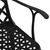 3 Piece Bistro Set Cast Aluminum Black A949-315592