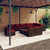 11 Piece Patio Lounge Set with Cushions Poly Rattan Brown A949-3102603