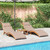 Sun Loungers with Cushions 2 pcs Taupe Solid Wood Acacia A949-3214836