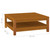 5 Piece Patio Lounge Set with Cushion Solid Acacia Wood A949-3086919