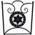 Folding Bistro Chairs 2 pcs Ceramic Black and White A949-41533