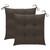 Rocking Chair with Taupe Cushion Solid Teak Wood A949-3062780