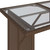 2 Piece Patio Dining Set with Cushions Brown Poly Rattan A949-366330