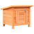  Cat House Solid Pine & Fir Wood 19.7"x18.1"x17.1 A949-170640
