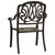 Patio Chairs 2 pcs Cast Aluminum Bronze A949-315567