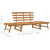 Patio Bench 2-in-1 74.8" Solid Acacia Wood A949-316471
