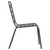 7 Piece Patio Dining Set Steel Dark Gray A949-3074477