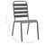 7 Piece Patio Dining Set Steel Dark Gray A949-3074477