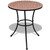 3 Piece Bistro Set Ceramic Tile Terracotta A949-271770
