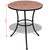 3 Piece Bistro Set Ceramic Tile Terracotta A949-271770