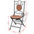 3 Piece Bistro Set Ceramic Tile Terracotta A949-271770