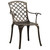 3 Piece Bistro Set Cast Aluminum Bronze A949-315591