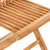 3 Piece Bistro Set with Gray Cushions Solid Teak Wood A949-3063241