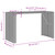 Patio Bar Table with Acacia Wood Top Black 72.8"x31.5"x43.3" Poly Rattan A949-368700