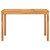  Patio Dining Table 47.2"x27.6"x30.3" Solid Teak Wood A949-316630