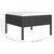  10 Piece Patio Lounge Set with Cushions Poly Rattan Black A949-3094568