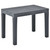  Patio Table with 2 Benches Plastic Anthracite A949-48778
