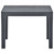  Patio Table with 2 Benches Plastic Anthracite A949-48778