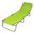  Folding Sun Lounger Powder-coated Steel Apple Green A949-41480