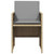  Patio Chairs with Cushions 4 pcs Mix Beige Poly Rattan A949-4007441