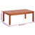  4 Piece Patio Lounge Set Solid Acacia Wood A949-46343