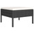  11 Piece Patio Lounge Set with Cushions Poly Rattan Black A949-3094504