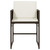  Patio Chairs with Cushions 4 pcs Brown Poly Rattan A949-4007478