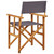  Director's Chairs Solid Acacia Wood A949-45951