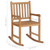  Rocking Chair with Green Cushion Solid Teak Wood A949-3062762