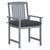  Patio Chairs with Cushions 4 pcs Gray Solid Acacia Wood A949-3061252