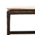  9 Piece Patio Dining Set with Cushions Brown Poly Rattan A949-3278084