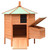  Chicken Cage Solid Pine & Fir Wood 49.6"x46.1"x49.2 A949-170645
