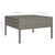  6 Piece Patio Lounge Set with Cushions Poly Rattan Gray A949-3056984