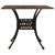  5 Piece Bistro Set Cast Aluminum Bronze A949-3070613