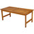  4 Piece Patio Lounge Set with Cushions Solid Acacia Wood A949-41805