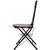  Folding Bistro Chairs 2 pcs Ceramic Terracotta A949-41529