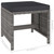  6 Piece Patio Dining Set with Cushions Poly Rattan Gray A949-43905