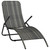  Folding Sun Lounger Poly Rattan Gray A949-48128