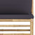  5 Piece Patio Lounge Set with Dark Gray Cushions Bamboo A949-3058194