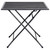  Folding Mesh Table 31.5"x31.5"x28.3" Steel Anthracite A949-310151