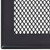  Folding Mesh Table 31.5"x31.5"x28.3" Steel Anthracite A949-310151