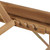  Folding Sun Lounger with Cushion Solid Acacia Wood A949-3064164