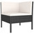  8 Piece Patio Lounge Set with Cushions Poly Rattan Brown A949-3094392