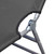  Foldable Sunlounger with Adjustable Backrest Gray A949-44293