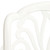  3 Piece Bistro Set Cast Aluminum White A949-3070573