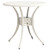  3 Piece Bistro Set Cast Aluminum White A949-3070573