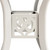  3 Piece Bistro Set Cast Aluminum White A949-3070573