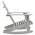  Patio Rocking Chair Wood Gray A949-45704